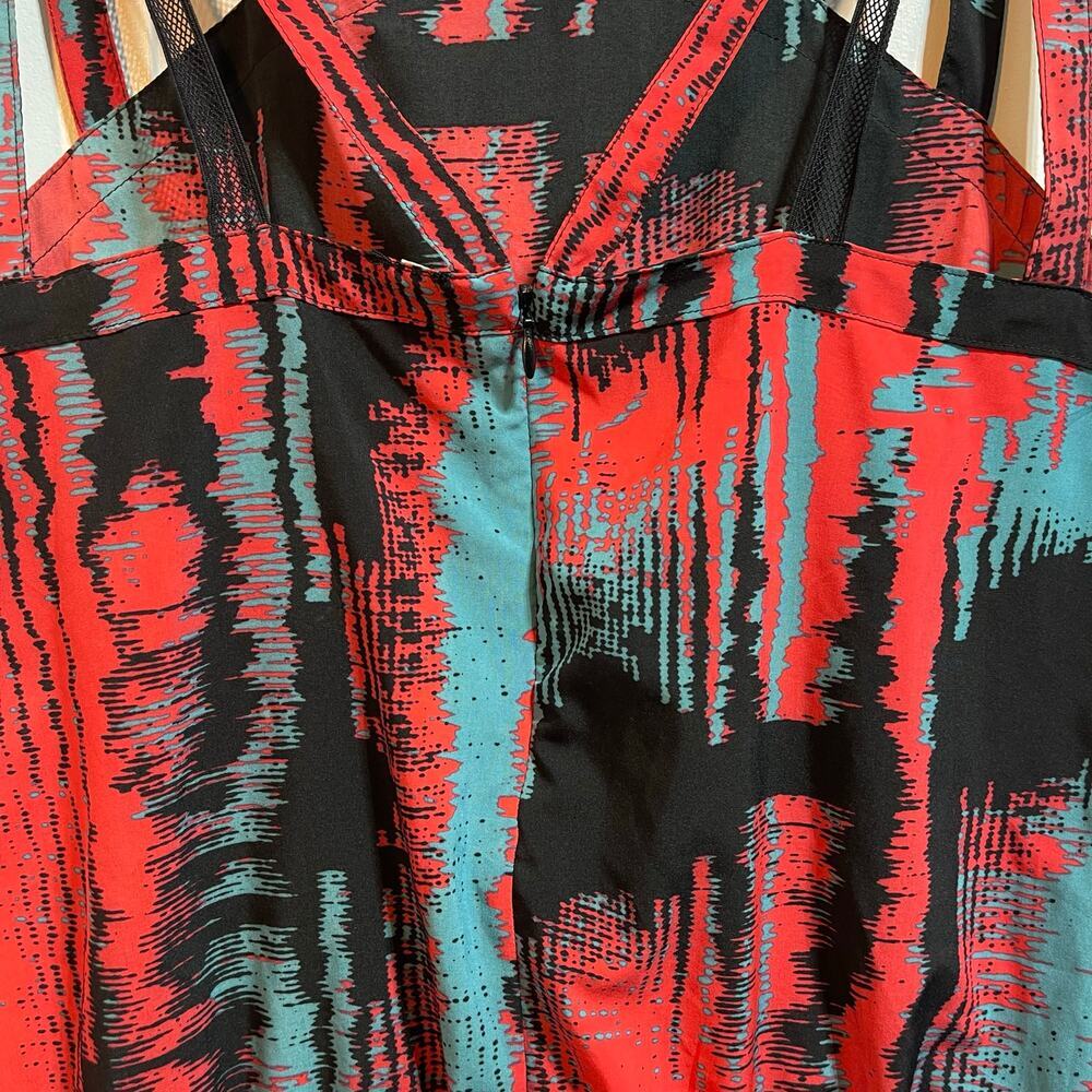 Fabletics Liza Romper Heat Wave Sleeveless Women's Sz Medium - Picture 6 of 11